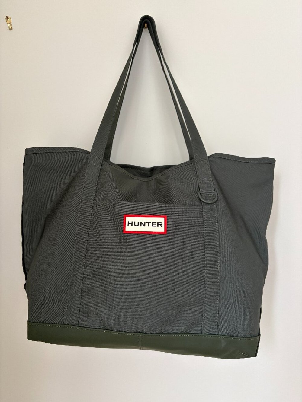 HUNTER NWT Pine Green Campus Tote
